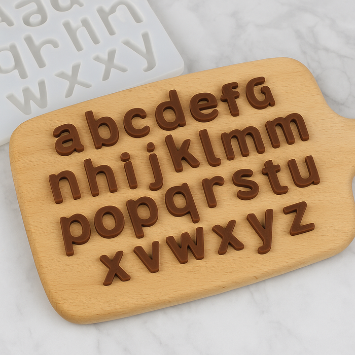 Esslly’s Alphabet Silicone Fondant Mould.