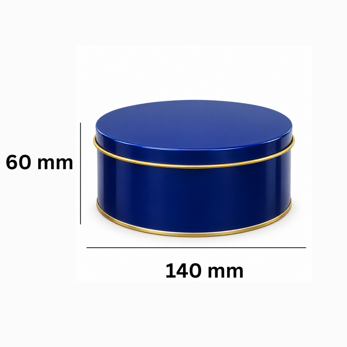 500 Gms Dream Cake Tin Box - 5.5x2.36 inches