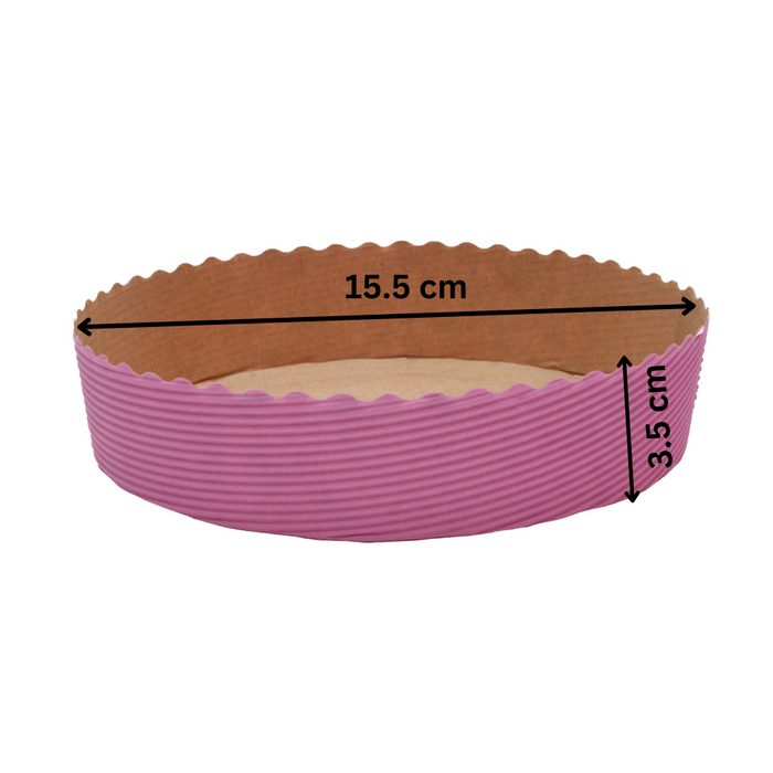 Corrugated Paper Cake Moulds | 300g bake
