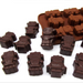 robot-shaped treats with Esslly’s 12-cavity food-grade silicone mould.