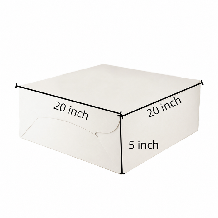 White Cake Boxes