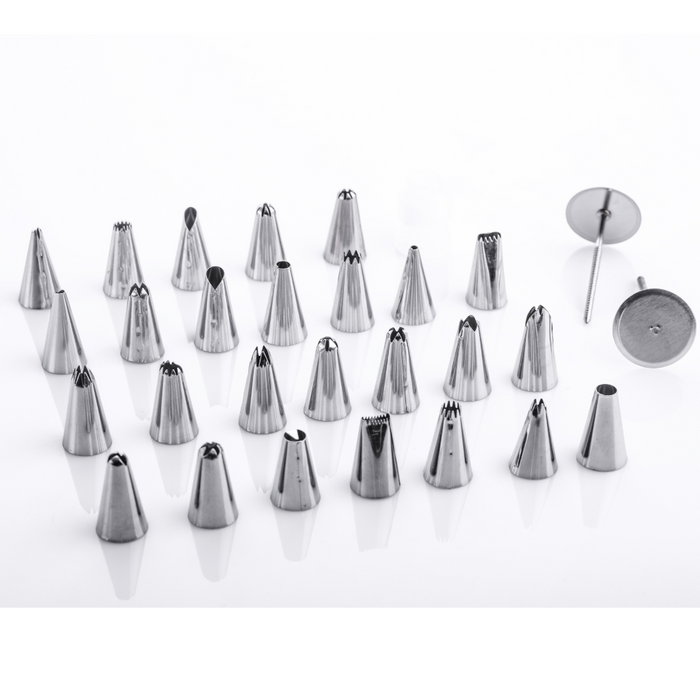 26 Piece Stainless Steel Nozzle Set