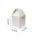 Esslly 3-ply tall cake boxes with handle for safe delivery. Durable, wobble-free design in 8, 10 and 15 sizes. Flat-packed set of 5.