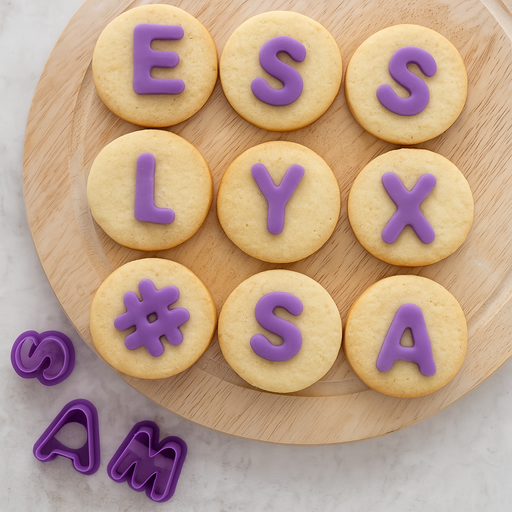 Bake with creativity using Esslly’s 40-Piece Cookie Cutter Set.