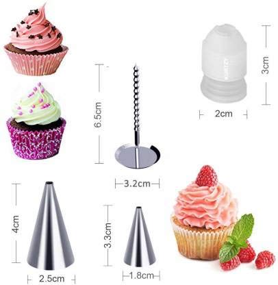Esslly 52-Piece Cake Decorating Tip Set | Stainless Steel