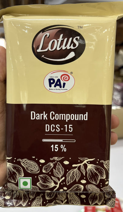 Lotus Dark Chocolate DCS 15 | 500g