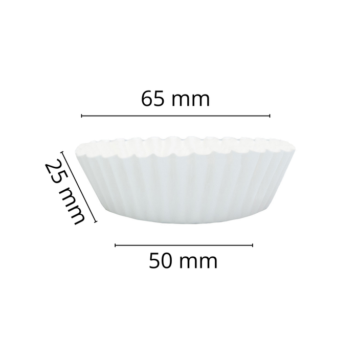 White Cupcake Liners