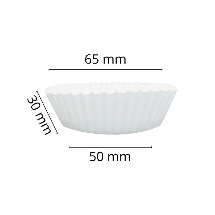 White Cupcake Liners