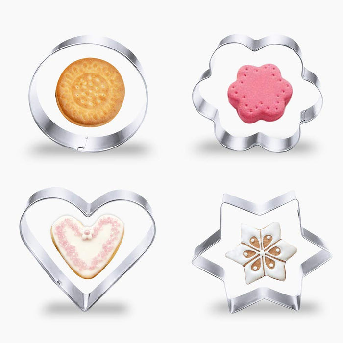 Esslly Stainless Steel Cookie Cutters