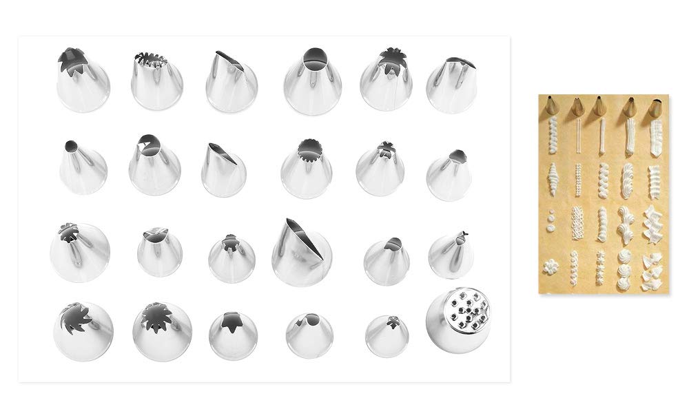 24-Piece Steel Nozzle Set
