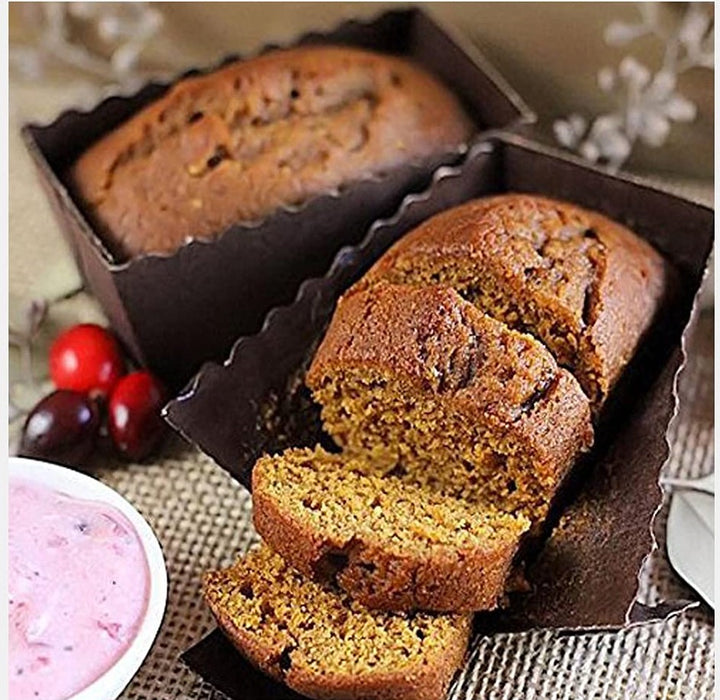 Brown Tea Cake Paper Loaf Moulds | 110g
