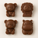 Create adorable lion, hippopotamus, and bear-shaped treats with this versatile, food-safe, and non-stick silicone mould, perfect for baking and crafting.