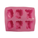 Create adorable lion, hippopotamus, and bear-shaped treats with this versatile, food-safe, and non-stick silicone mould, perfect for baking and crafting.