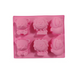 Create adorable lion, hippopotamus, and bear-shaped treats with this versatile, food-safe, and non-stick silicone mould, perfect for baking and crafting.