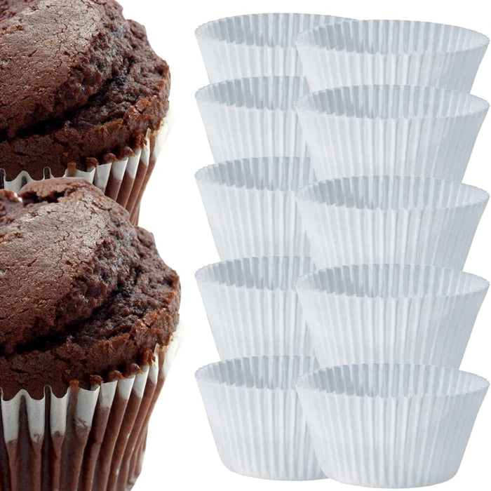 White Cupcake Liners