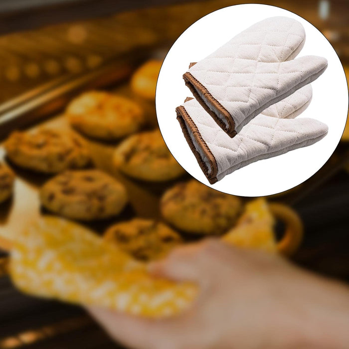 Premium Cotton Oven Gloves | Heat Resistant