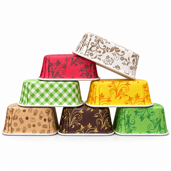 Mini Tea Cake Paper Moulds | 100g