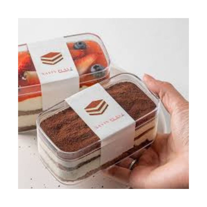 250 ML Rectangle Dessert Box