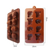 Esslly’s 8-cavity animal-shaped chocolates silicone mould