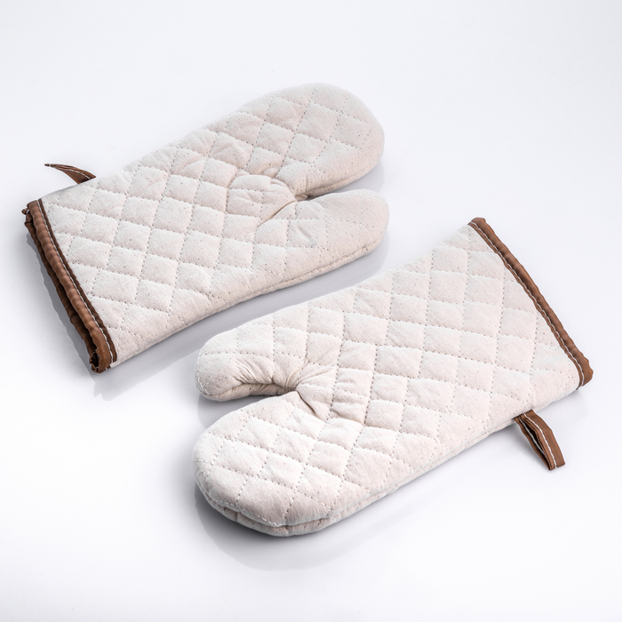 Premium Cotton Oven Gloves | Heat Resistant