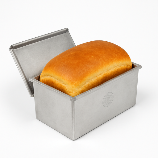 Aluminium bread mould for even baking, professional results & long-lasting performance.