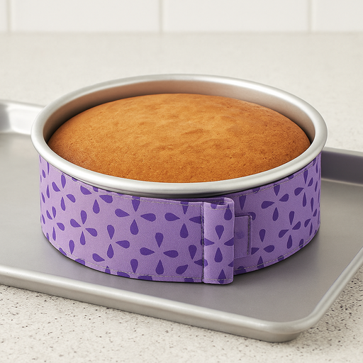 Achieve perfectly flat, moist cakes with Esslly Bake Even Strips.