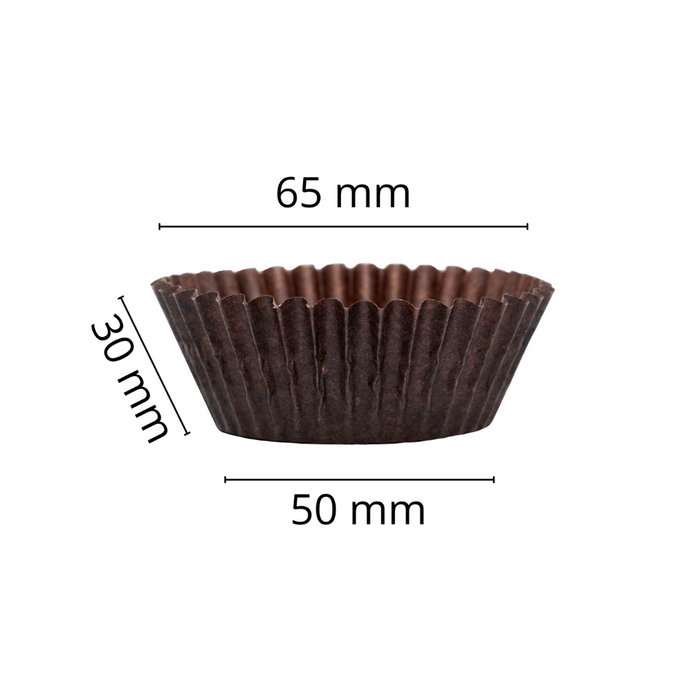 Brown Cupcake Liners - Main Image