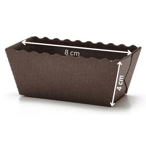 Bake effortlessly with Esslly grease-proof, eco-friendly paper loaf moulds—ideal for mini cakes &amp; loaves!