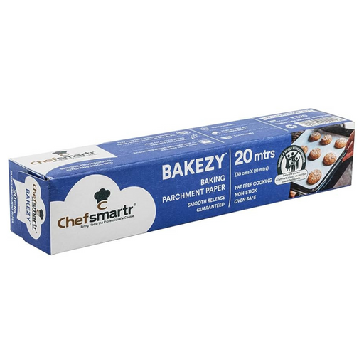 Box of 20 mtr roll of Chefsmartr Parchment Paper.