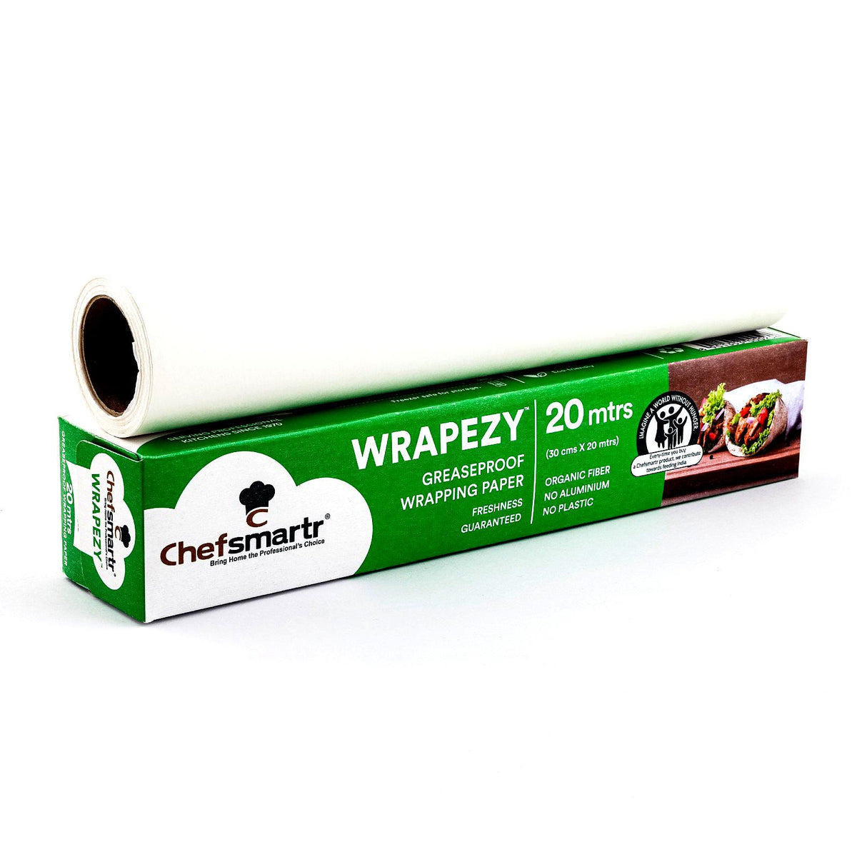 Chefsmartr Grease-proof Wrapping Paper Roll | 20 Mtr — Esslly