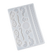 elegant crown and lace cake decorations with Esslly’s Silicone Fondant Mould.