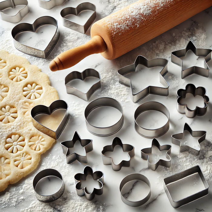 Esslly Stainless Steel Cookie Cutters