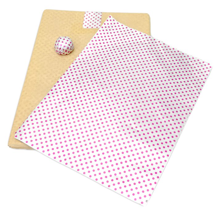 Embossed Aluminium Chocolate Wrapping Foil | 7 x 10 Inches | 12 microns