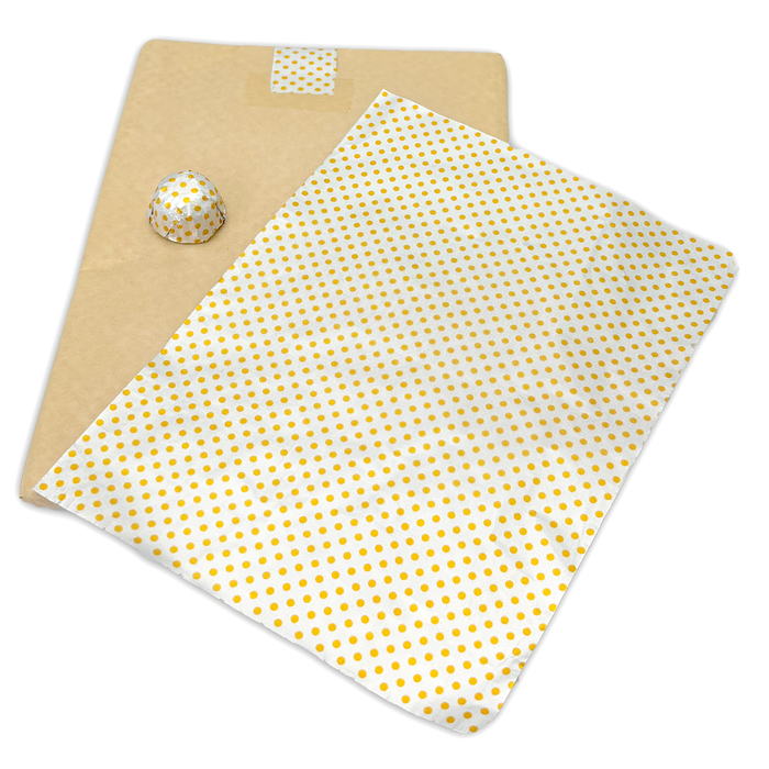 Embossed Aluminium Chocolate Wrapping Foil | 7 x 10 Inches | 12 microns