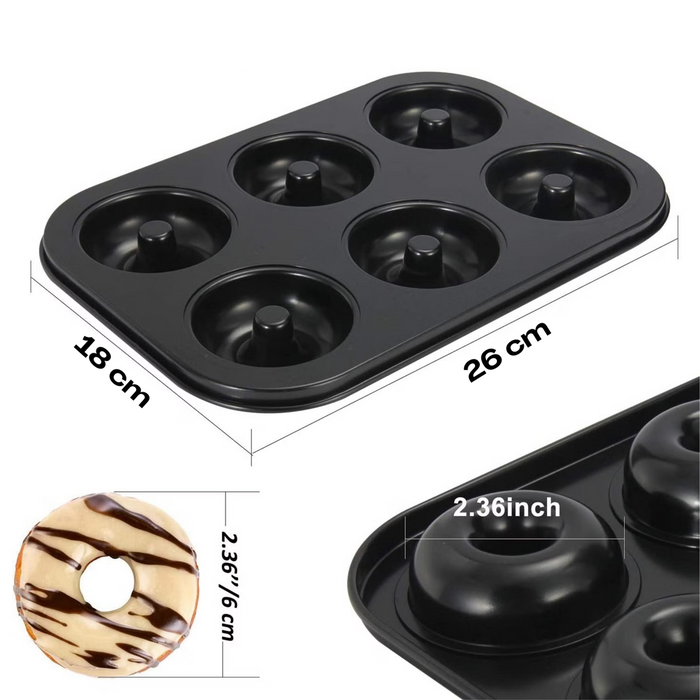 Esslly Non-Stick Donut Tray Cavity for Perfect Donuts