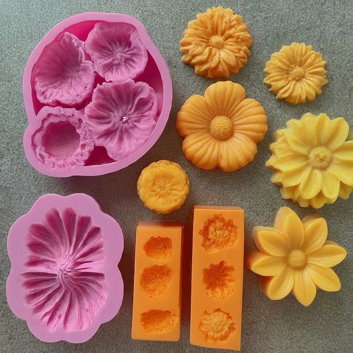 Flowers Silicone Fondant Mould