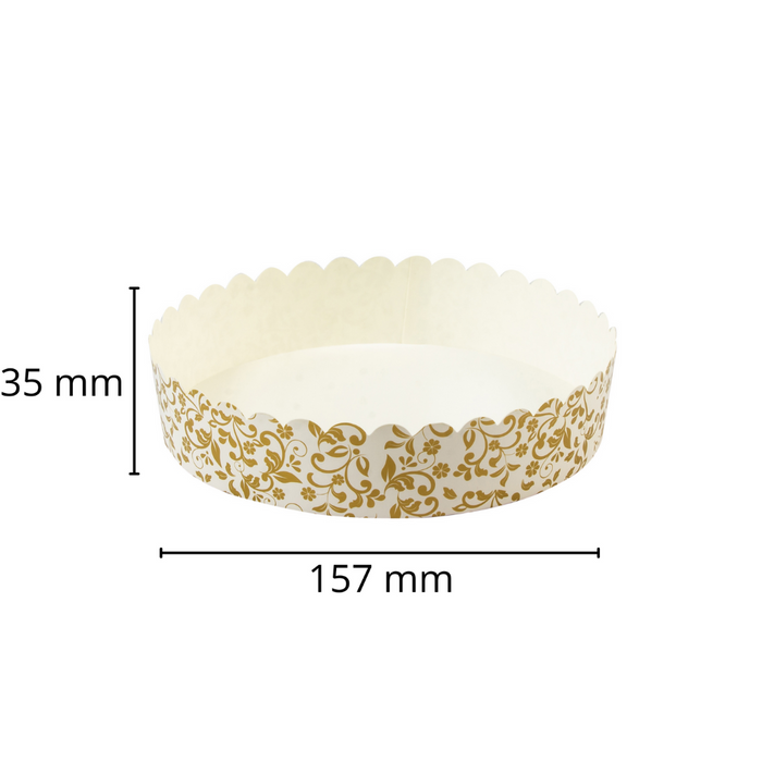 Esslly Premium Paper Board Cake Moulds—grease-proof, free-standing, and perfect for cakes from 200g to 500g!