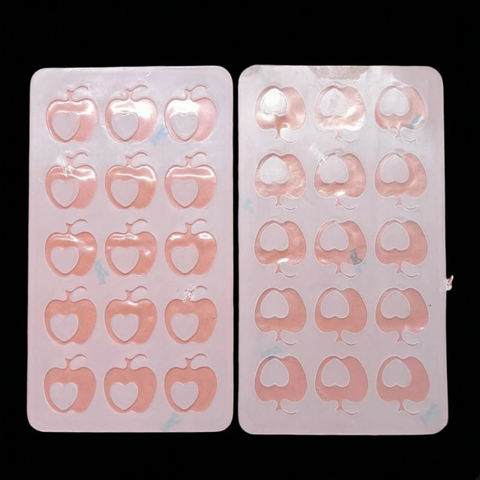 Apple Heart Silicone Mould 