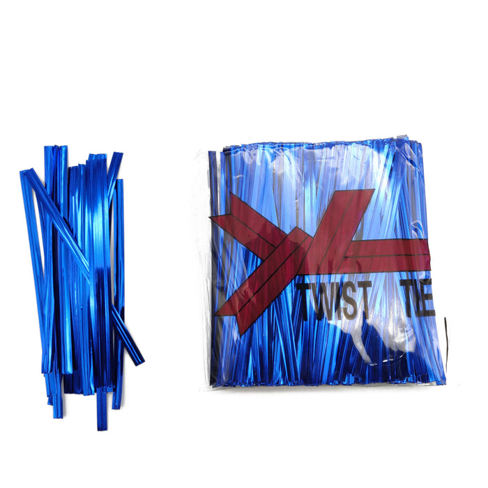 Esslly Twist Ties – 325 Pieces, Vibrant Colors (Green, Pink, Gold, Silver, Red, Blue)