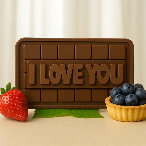 Create heartfelt chocolates and candies with this BPA-free, non-stick silicone mould - perfect for gifts and special occasions.
