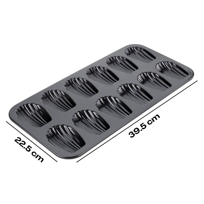 Esslly 12-Cavity Non-Stick Madeleine Tray.