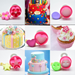 Create perfect fondant, cookies, and crafts with Esslly Mini Plunger Cutter Set