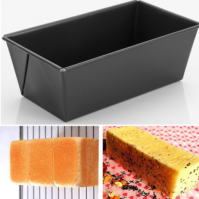 Upgrade your baking experience with the Esslly Heavy-Weight Non-Stick Bread Loaf Pan.