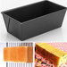 Upgrade your baking experience with the Esslly Heavy-Weight Non-Stick Bread Loaf Pan.