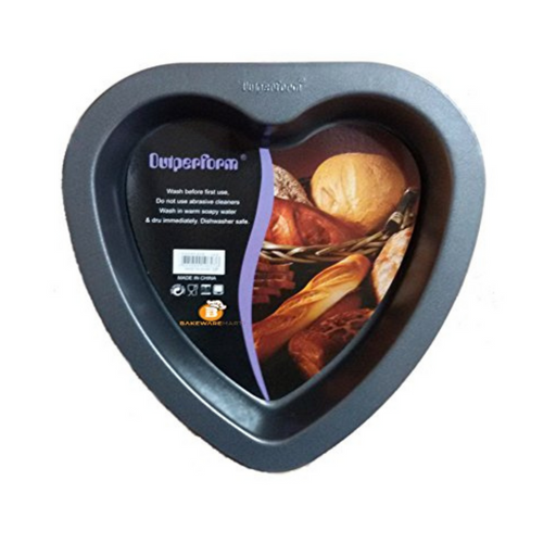 Bake and cook effortlessly with Esslly’s 7-inch Non-Stick Heart Mould. 