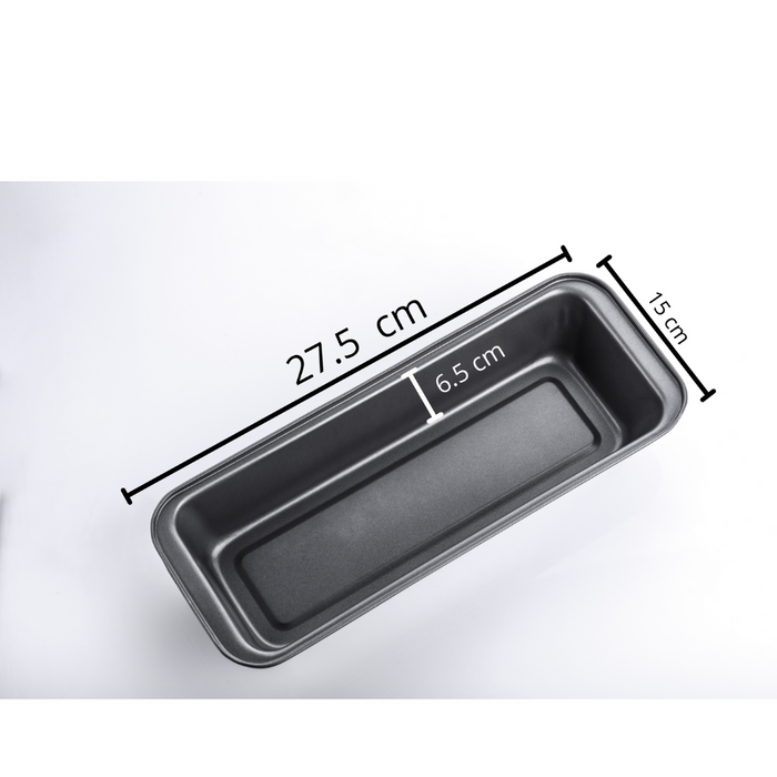 Achieve perfectly baked loaves with the Esslly Non-Stick Rectangle Mould