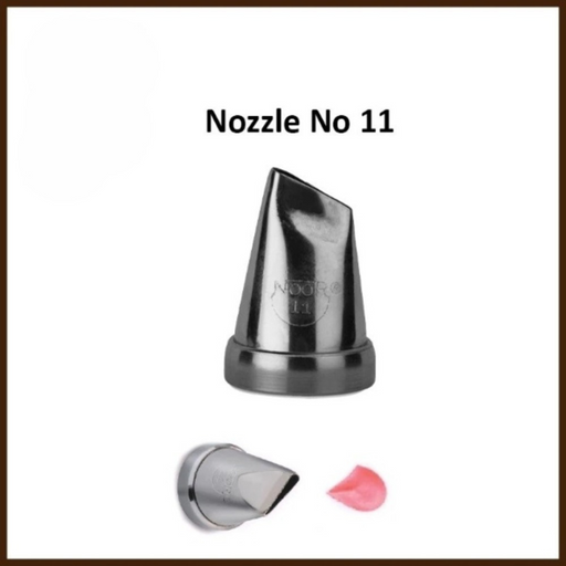Create elegant petal decorations with Noor Icing Nozzle No. 11
