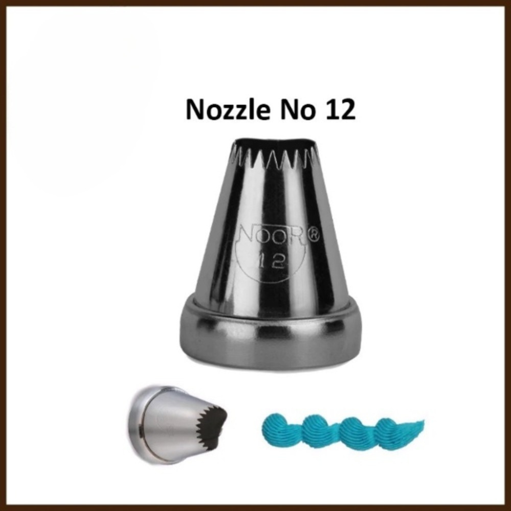 Noor Icing Nozzle 12