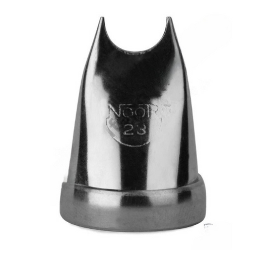 bold, raised band patterns with Noor Icing Nozzle No. 23.