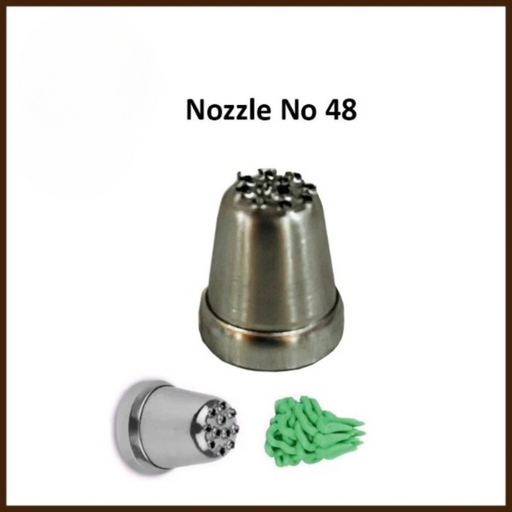 grass and textured designs effortlessly with the Noor Icing Nozzle.